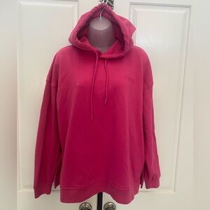 GANNI Pink Pullover Hoodie S/M
